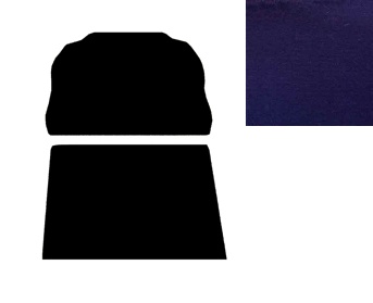 Kofferbak tapijt blauw 1302